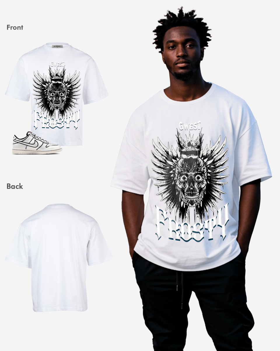 Frosty Crown Oversized T-Shirt - G West