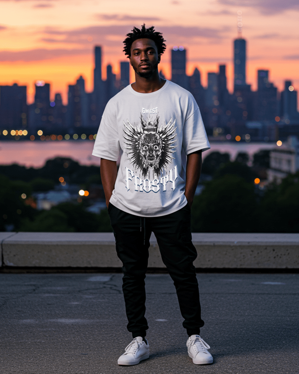 Frosty Crown Oversized T-Shirt - G West