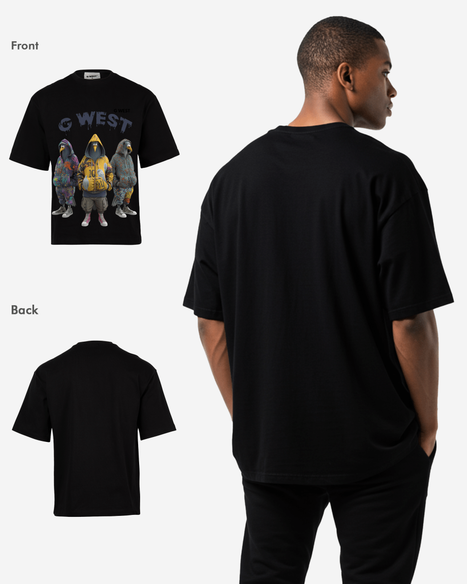 G West 3 Peigion Oversized Tee - G West