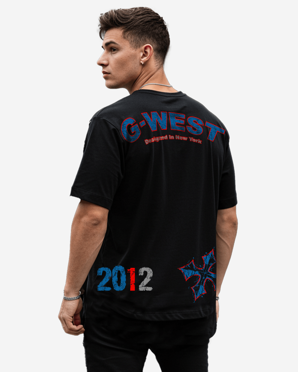 G West 3.0 Arch Logo Oversized Tee - G West