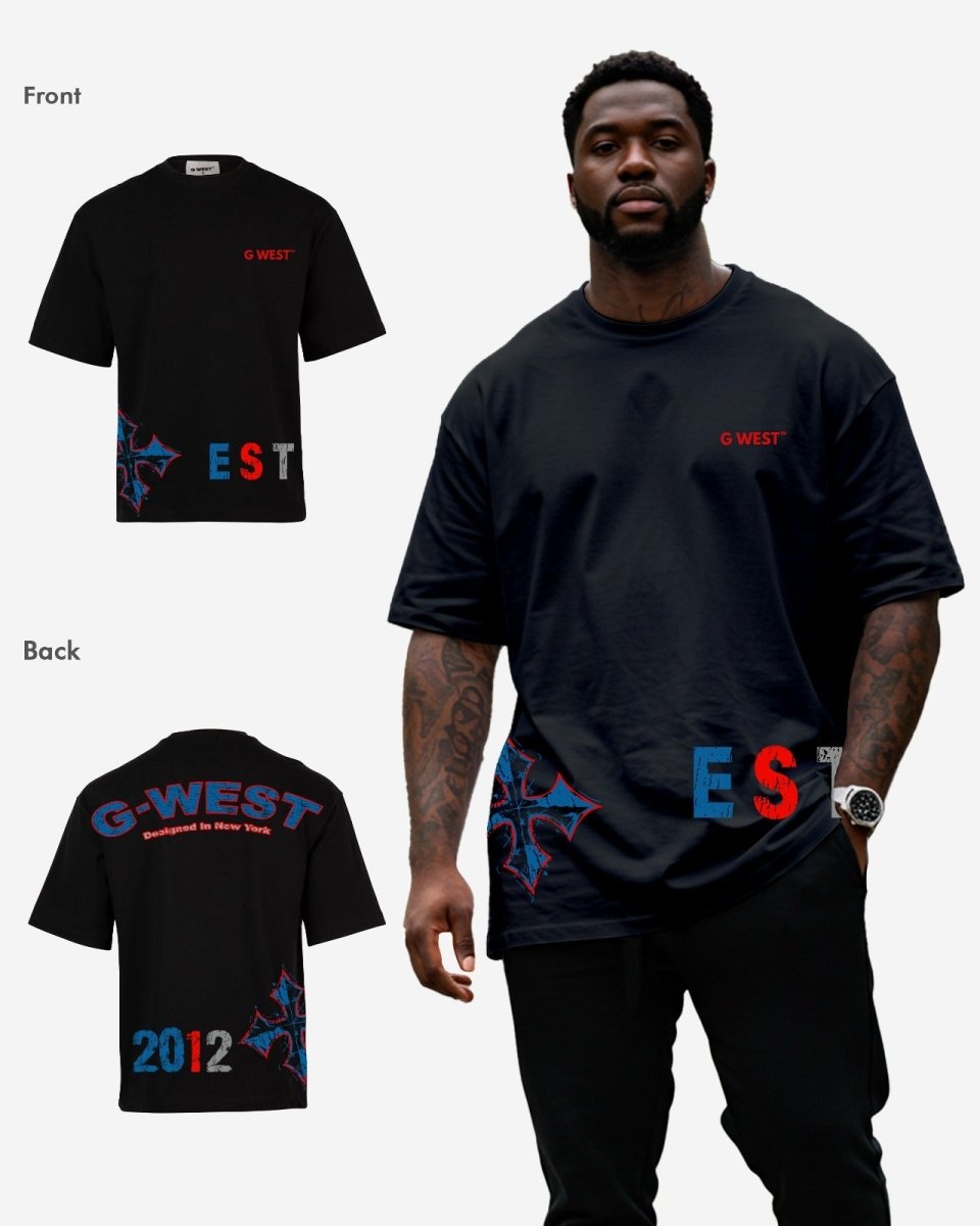 G West 3.0 Arch Logo Oversized Tee - G West