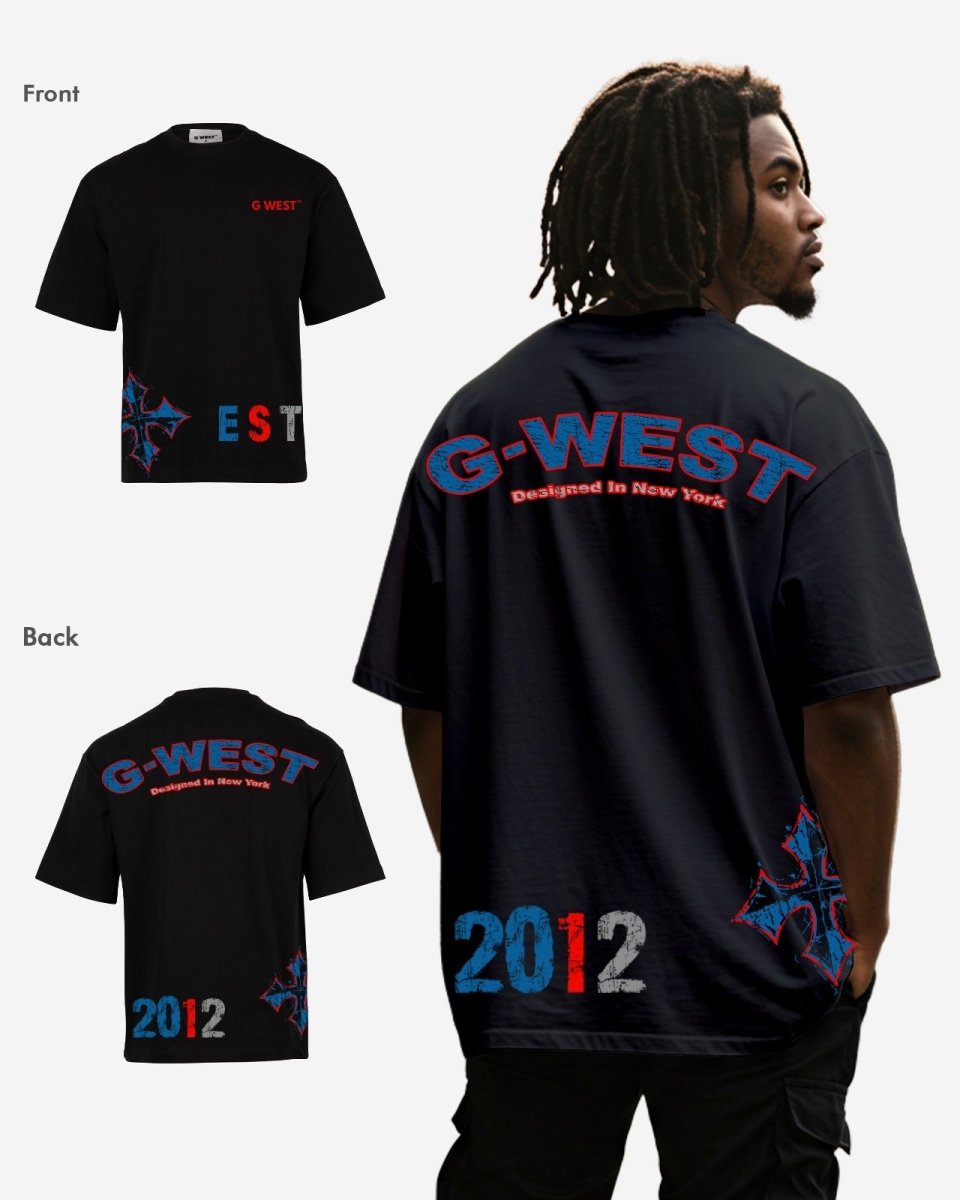G West 3.0 Arch Logo Oversized Tee - G West