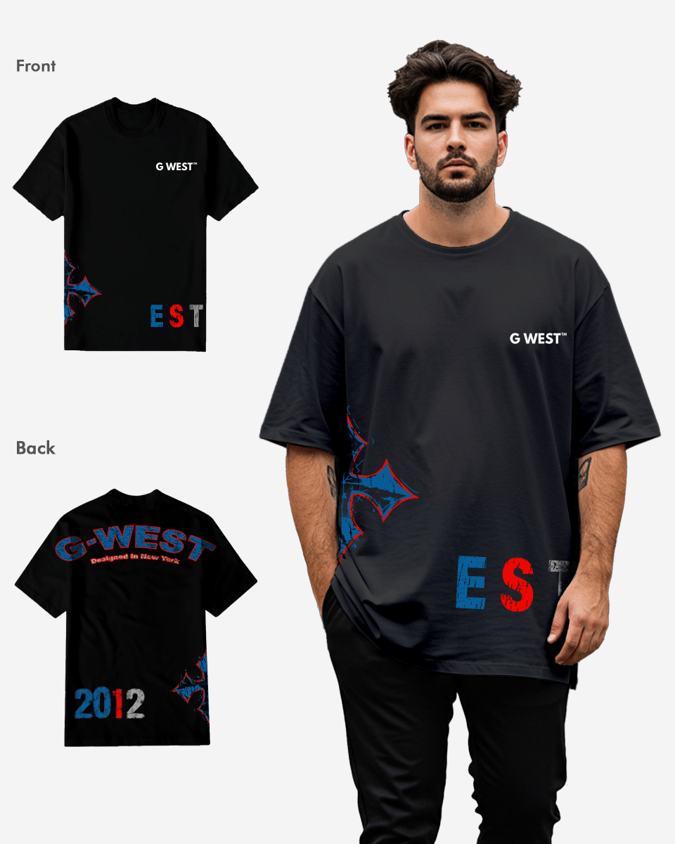 G West 3.0 Arch Logo Tee Big and Tall - G West