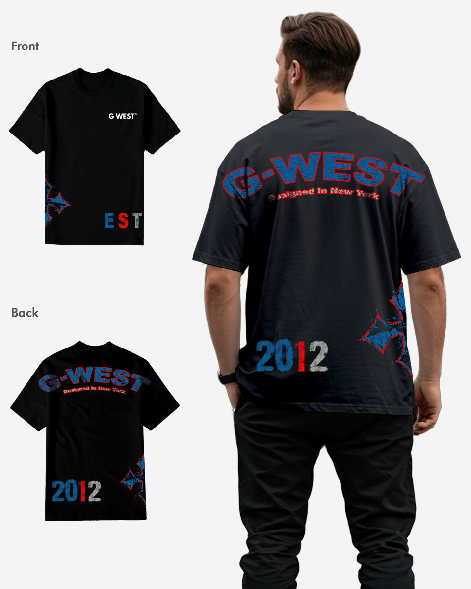 G West 3.0 Arch Logo Tee Big and Tall - G West