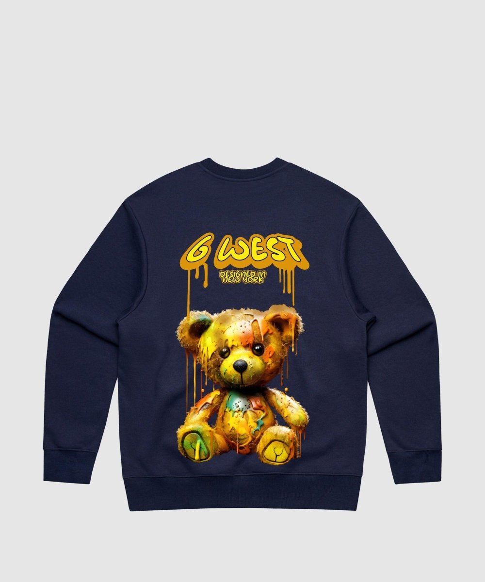 G West Acid Bear Heavy Premium Crewneck - 6 Colors - G West