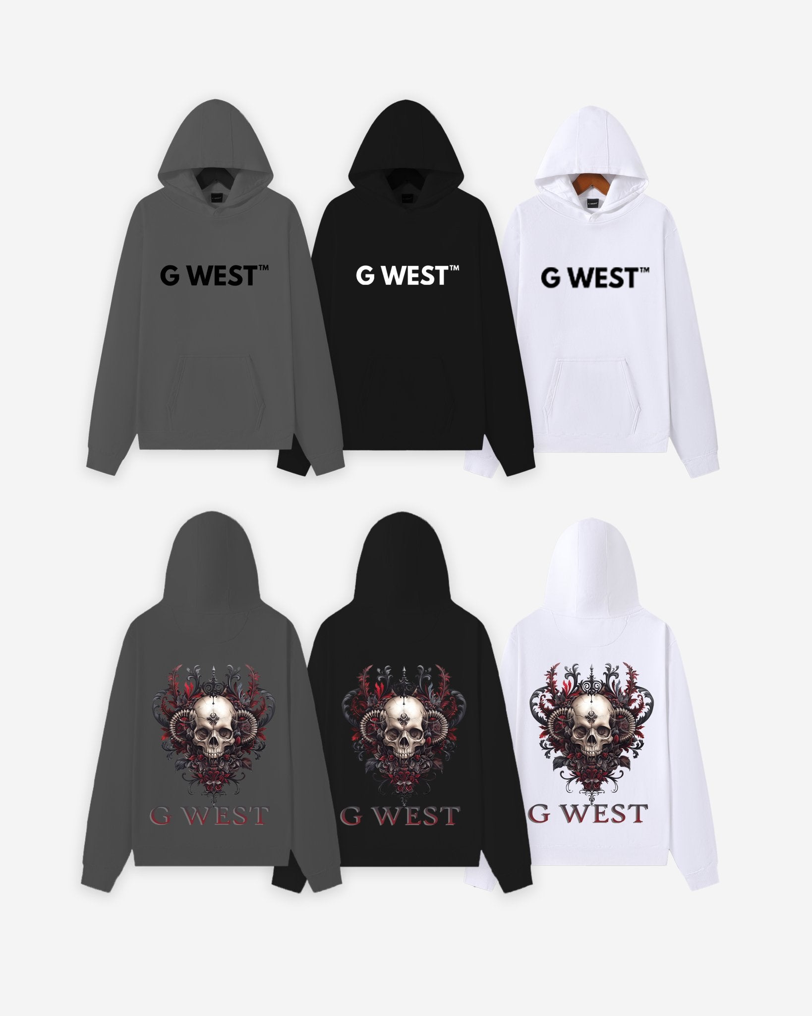 G West Afflicted Times Oversize HOODIE - G West