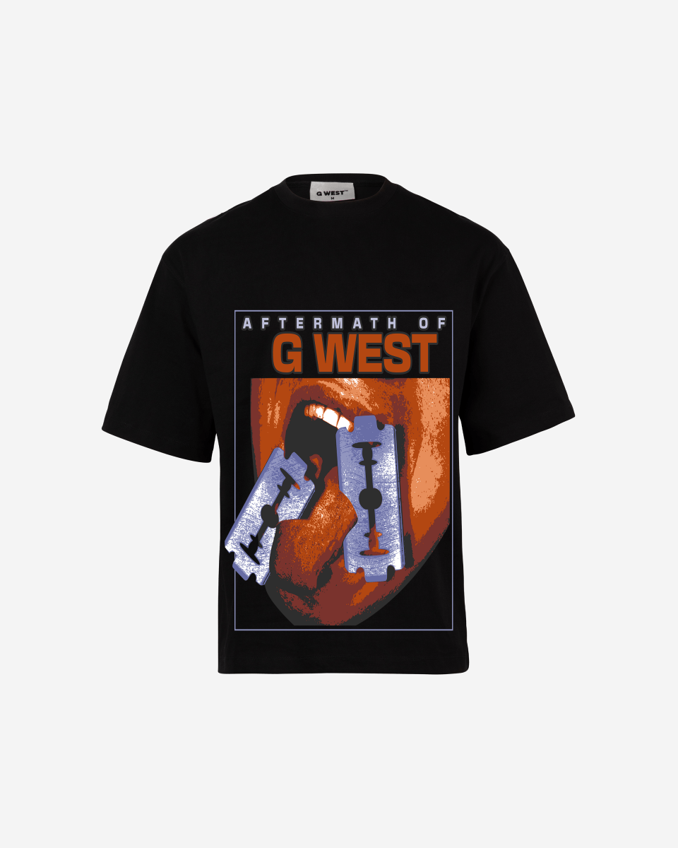 G - WEST AFTERMATH OF G WEST OVERSIZED TEE GWROJMT33 - G West
