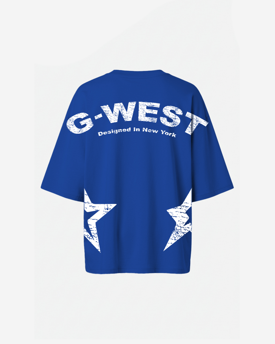 G West Arch Logo Oversized Tee - Women - G West