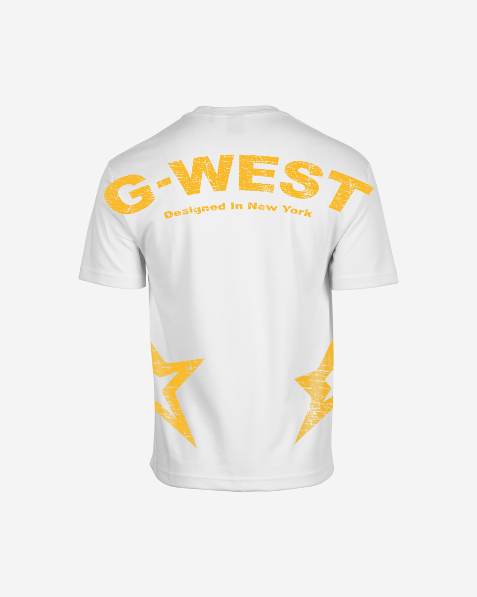 G West Arch Logo Oversized Tee - G West