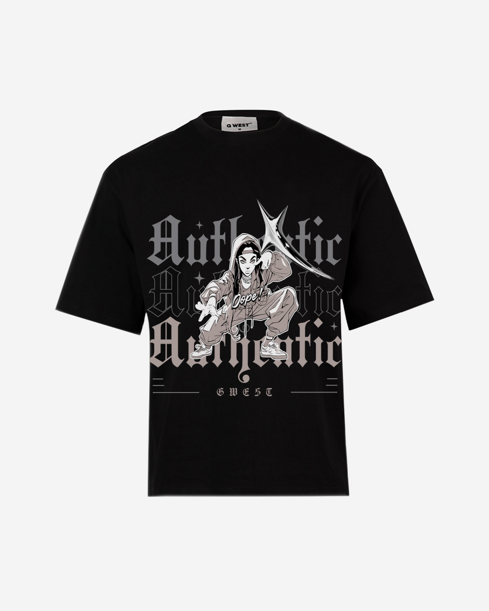 G West Authentic Big And Tall Oversized T-Shirt - G West