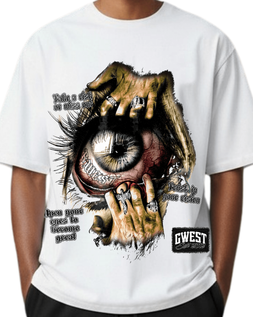 G West Awaken Eyes Oversized Men's T-Shirt - G West