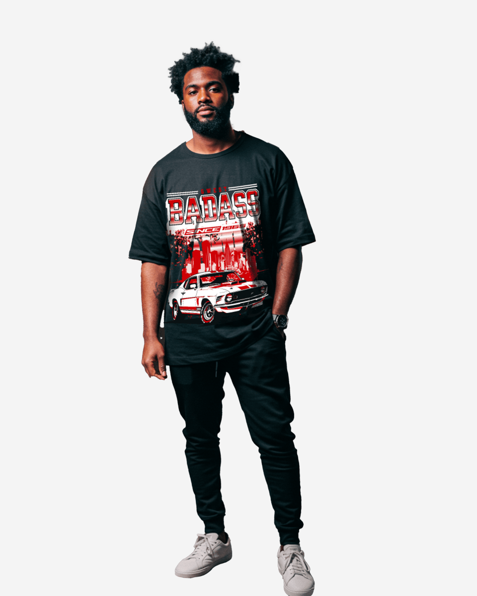 G West Badass Oversized Unisex T-Shirt - G West