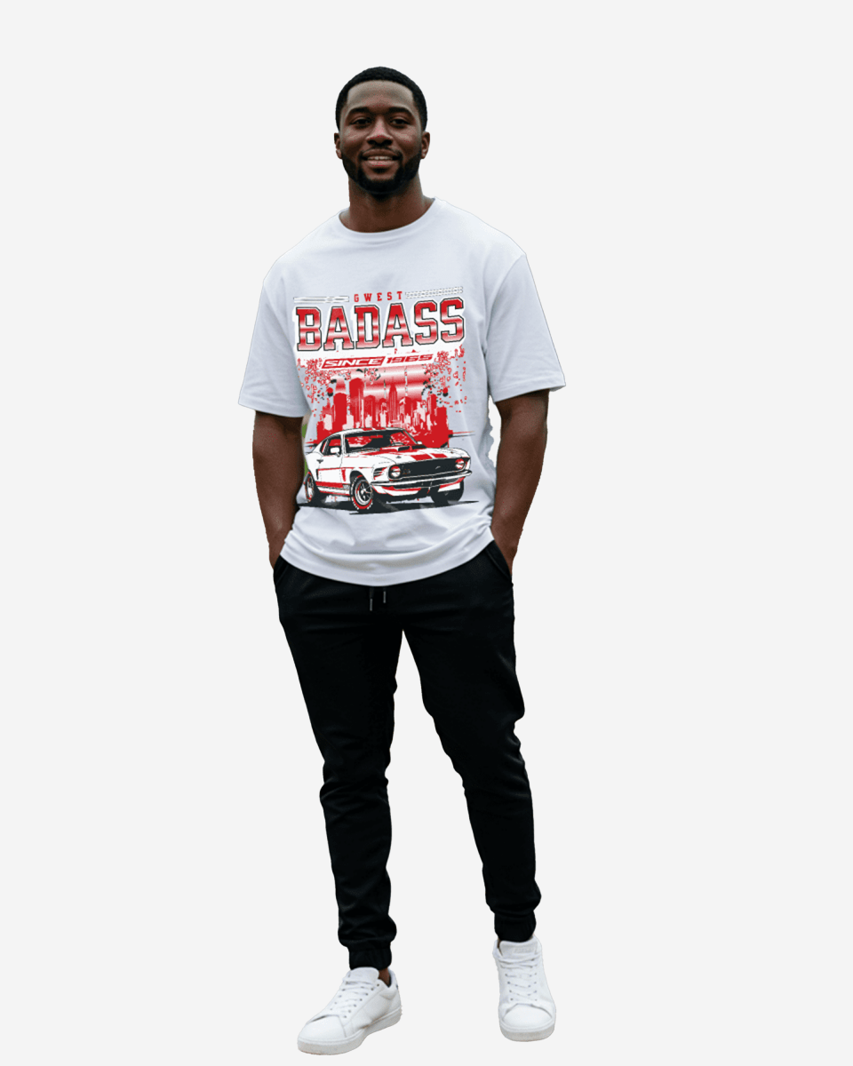 G West Badass Oversized Unisex T-Shirt - G West