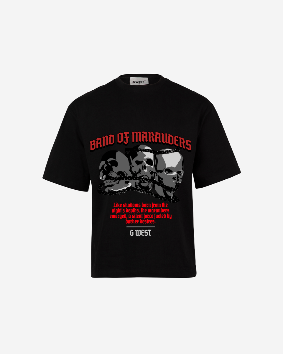 G - WEST BAND OF MARAUDERS OVERSIZED TEE GWROJMT48 - G West