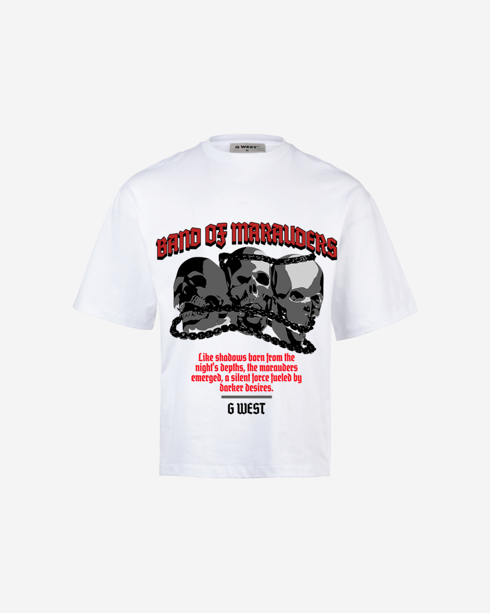 G - WEST BAND OF MARAUDERS OVERSIZED TEE GWROJMT48 - G West
