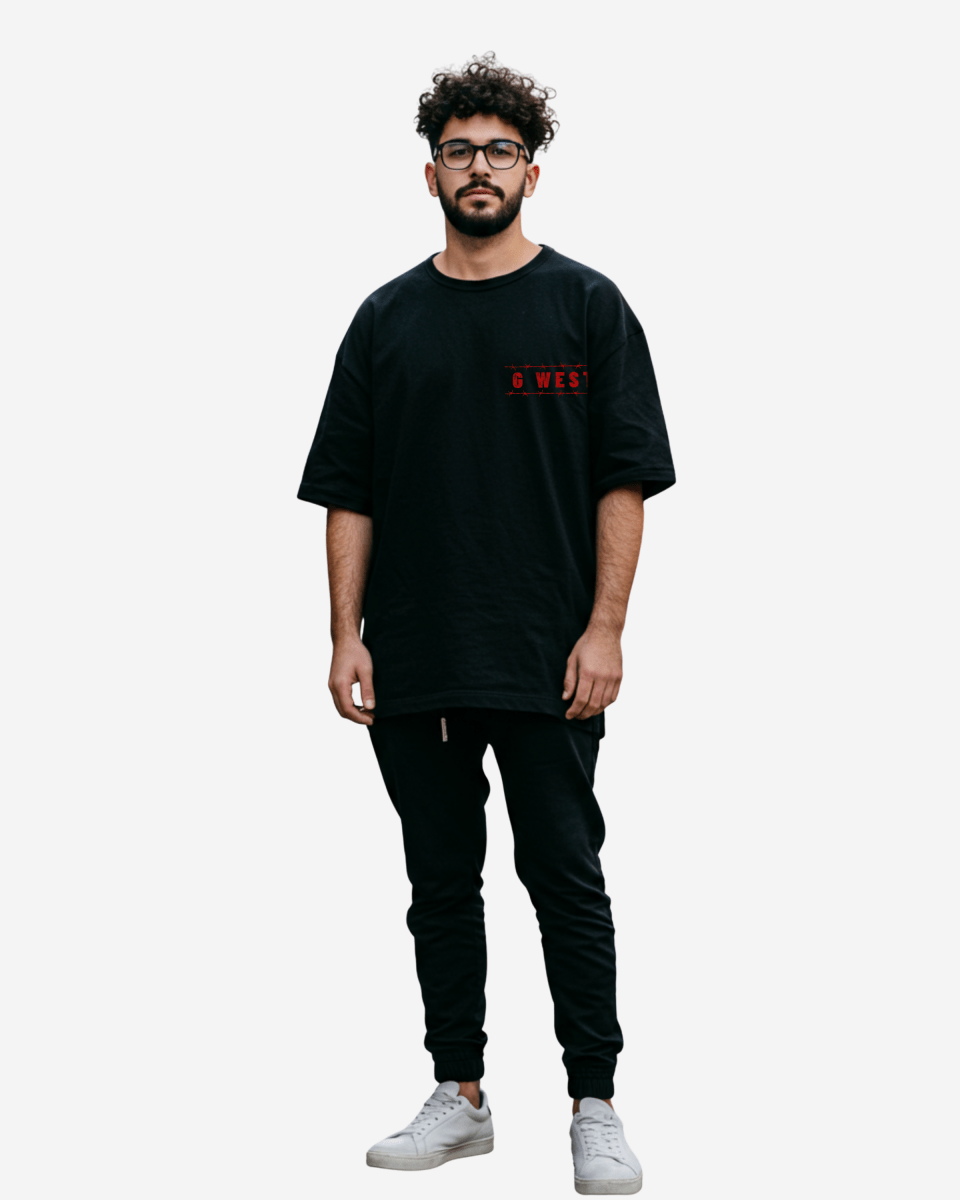 G West Barbed Legacy Men's Oversized T-Shirt - G West