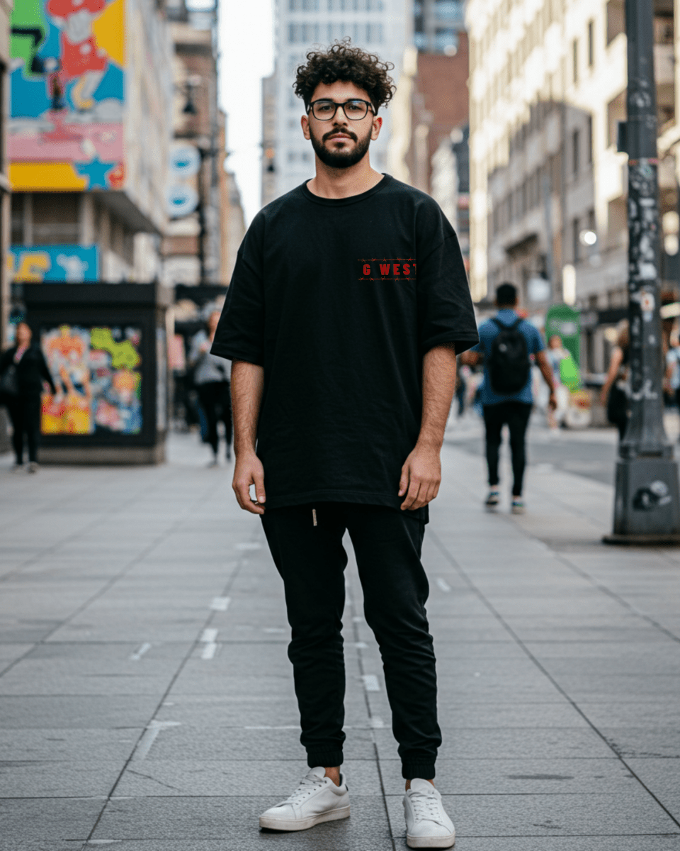 G West Barbed Legacy Men's Oversized T-Shirt - G West