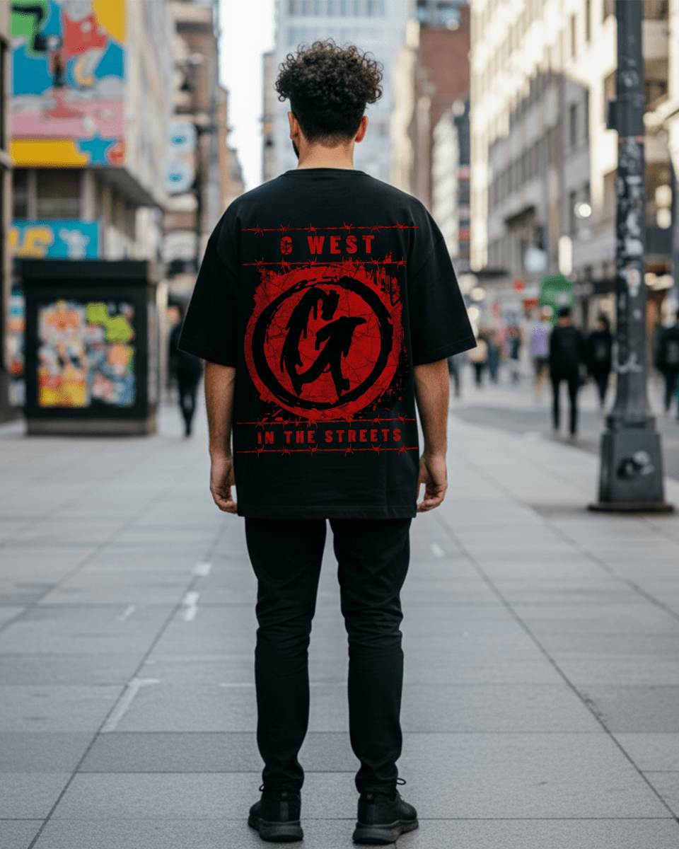 G West Barbed Legacy Men's Oversized T-Shirt - G West