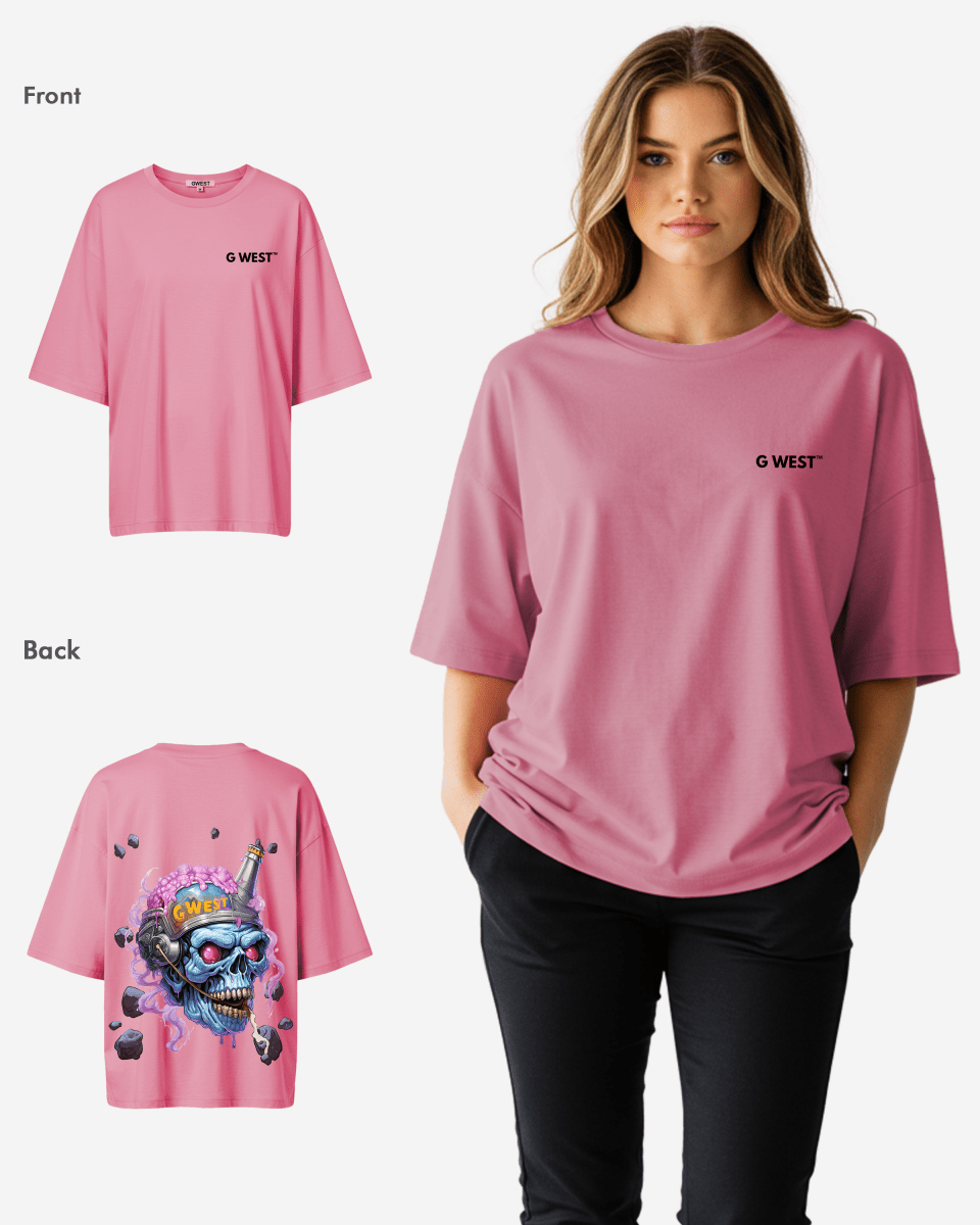 G West Beer Buddies Oversized Tee - WOMEN - G West