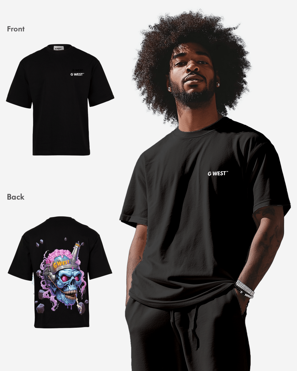 G West Beer Buddies Oversized Tee - G West