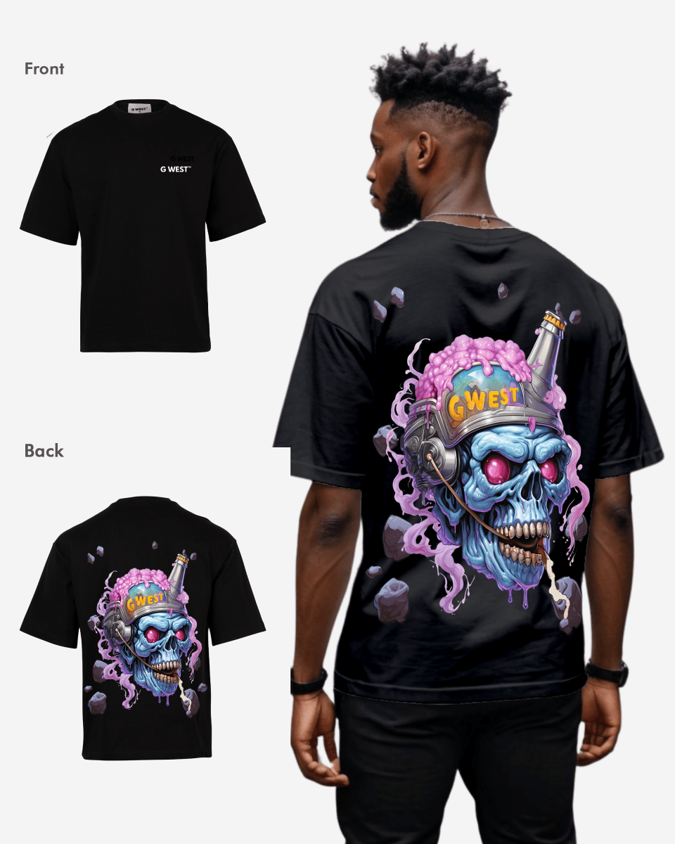 G West Beer Buddies Oversized Tee - G West