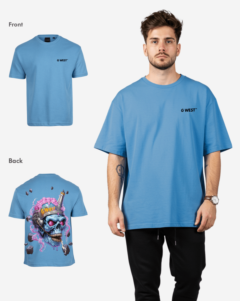 G West Beer Buddies Oversized Tee - G West