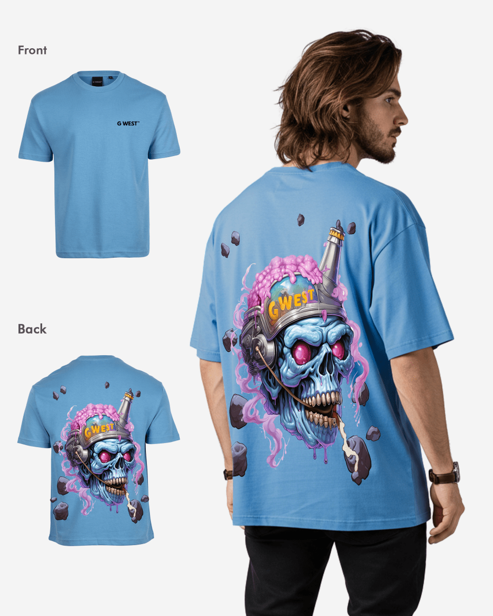 G West Beer Buddies Oversized Tee - G West