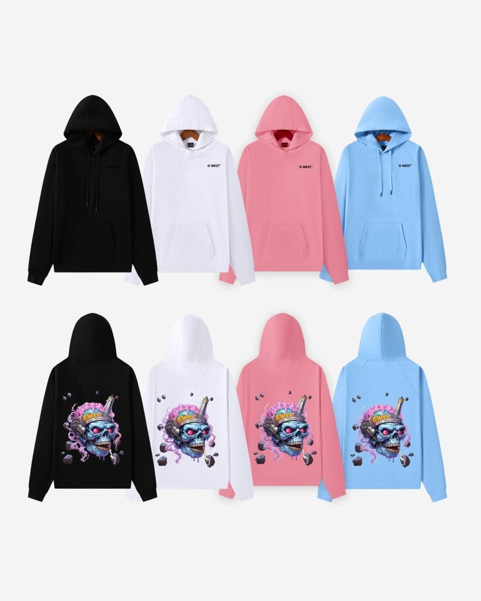 G West Beer Buddy Oversize Hoodie Mens Style - G West