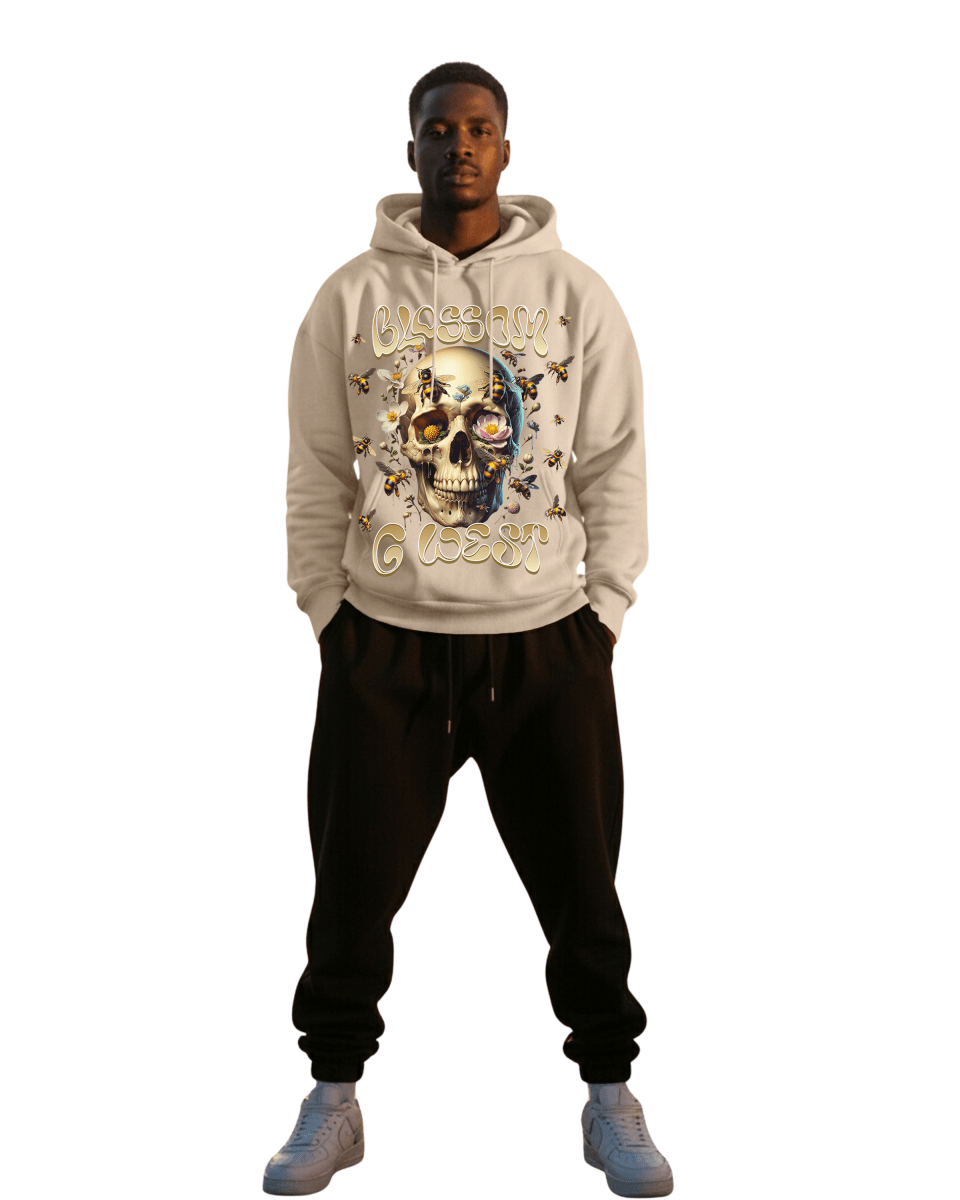 G West Bees And Bones Men's Hoodie - G West