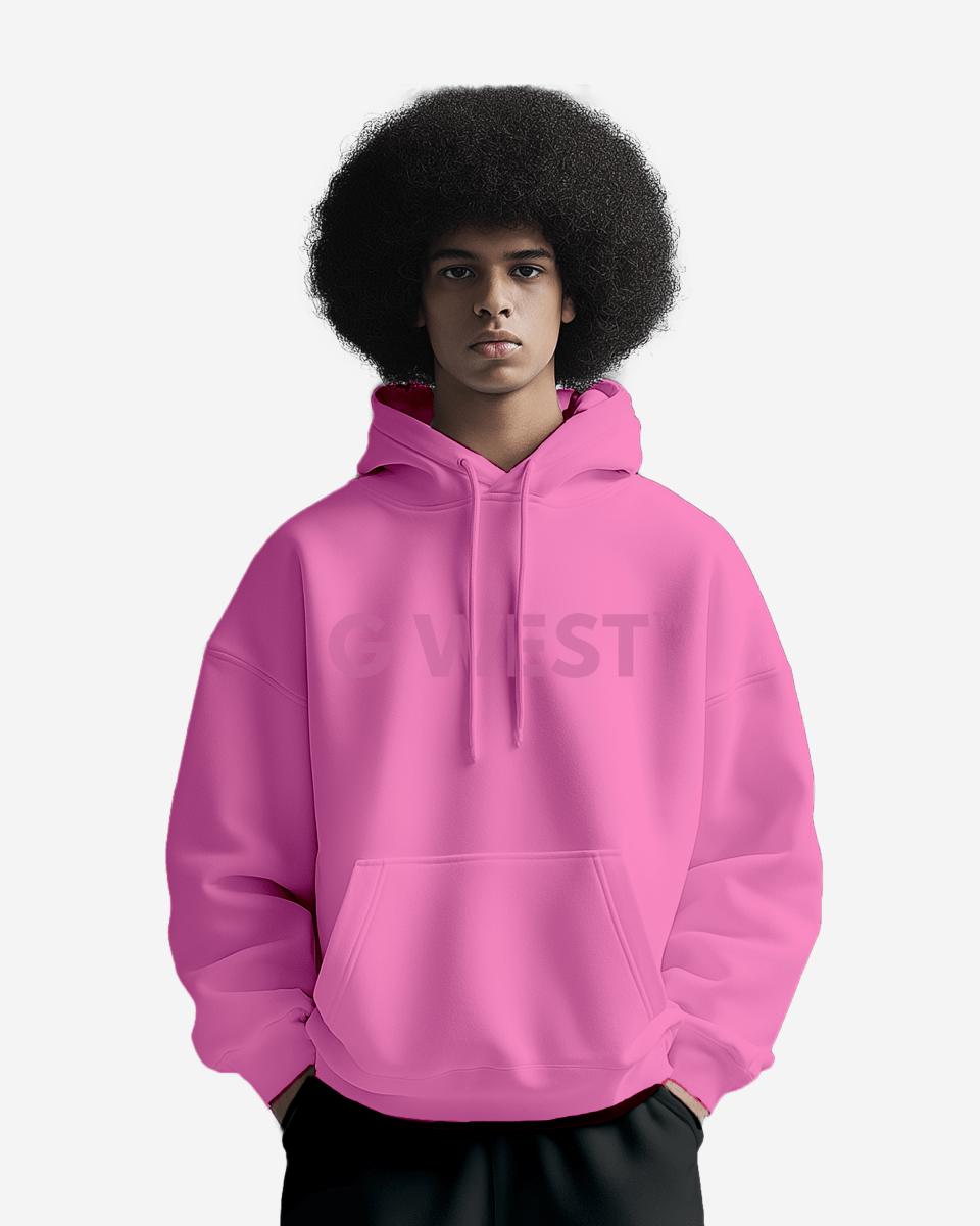 G West Big Chest Logo Mens Hoodie - G West