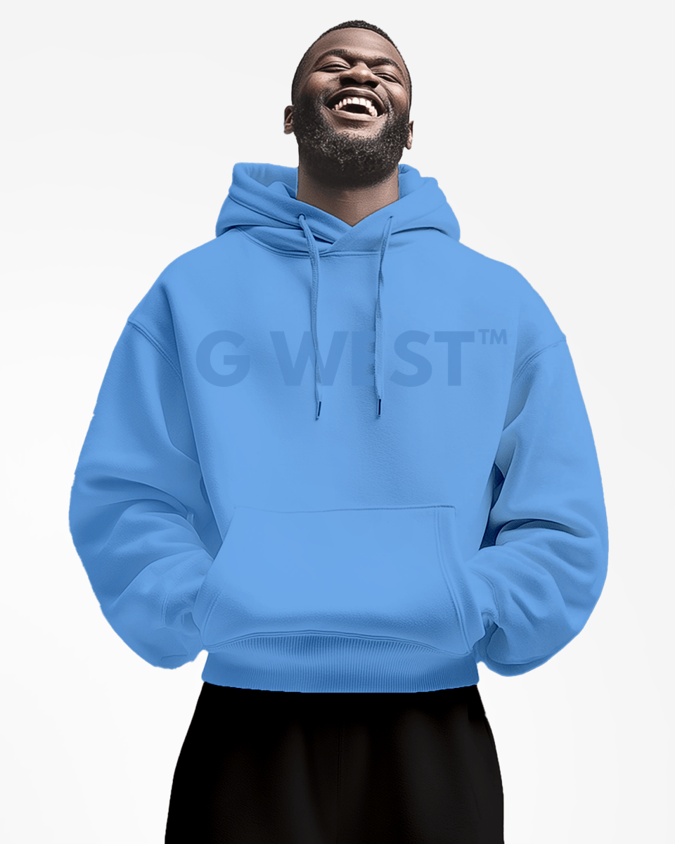 G West Big Chest Logo Mens Hoodie - G West