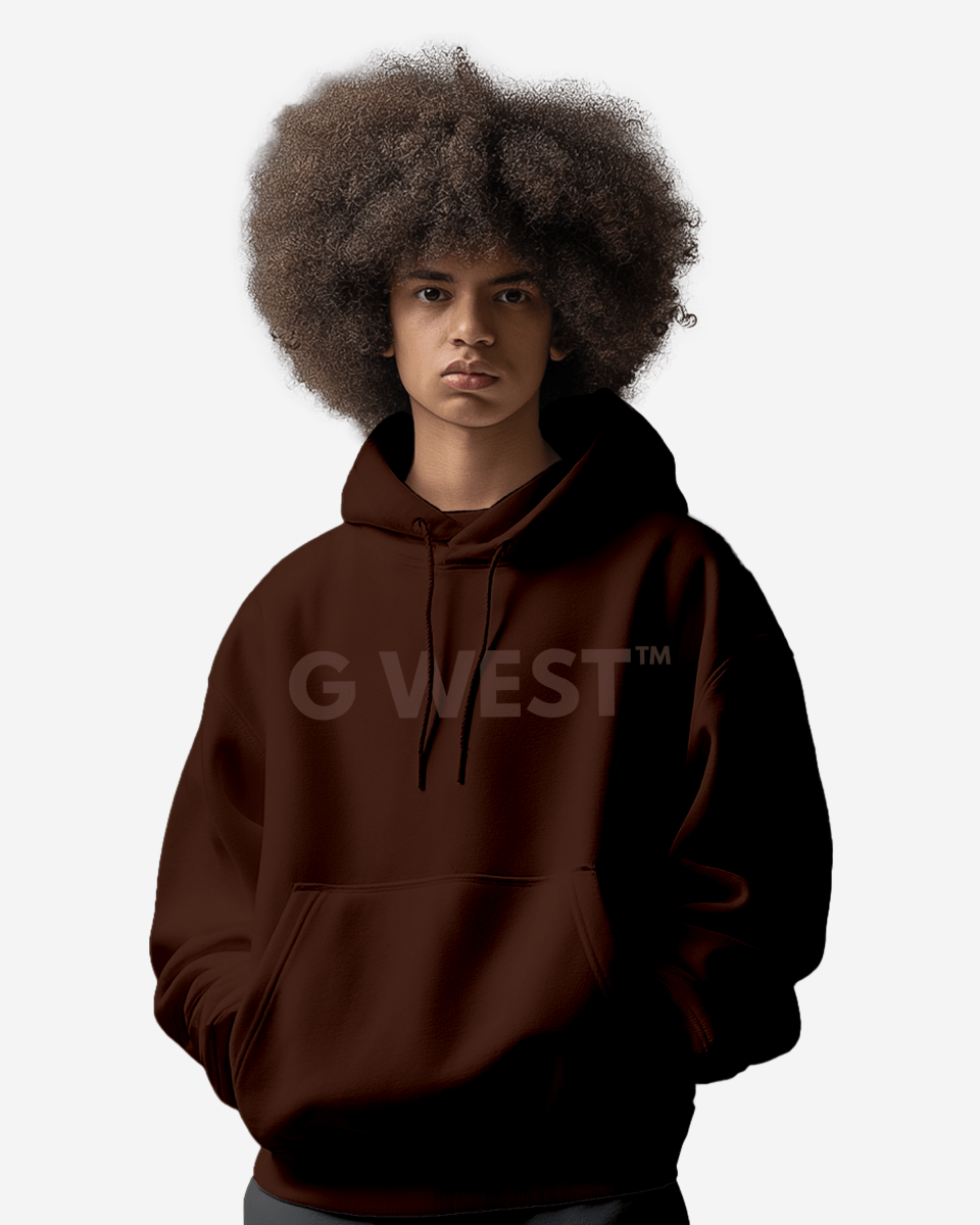 G West Big Chest Logo Mens Hoodie - G West