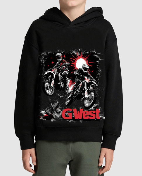G West Bike Blast Kids Hoodie - G West