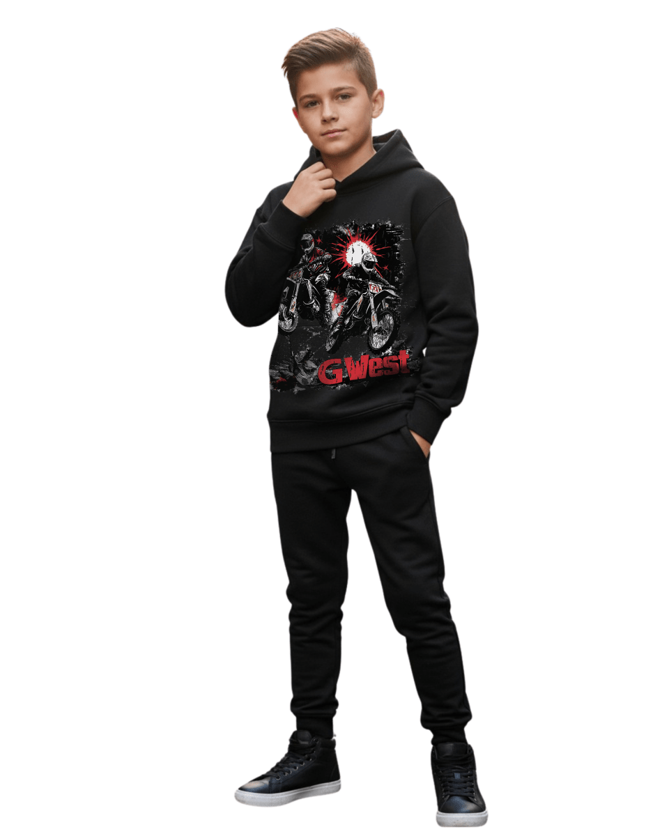 G West Bike Blast Kids Hoodie - G West