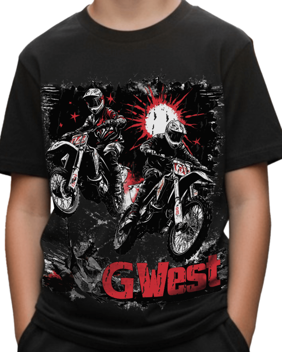 G West Bike Blast Kids T-Shirt - G West
