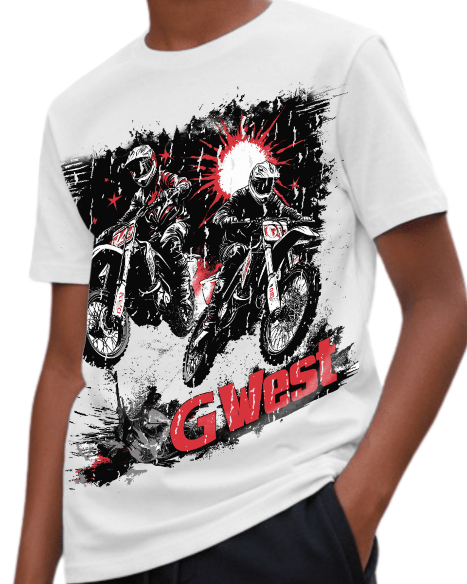G West Bike Blast Kids T-Shirt - G West