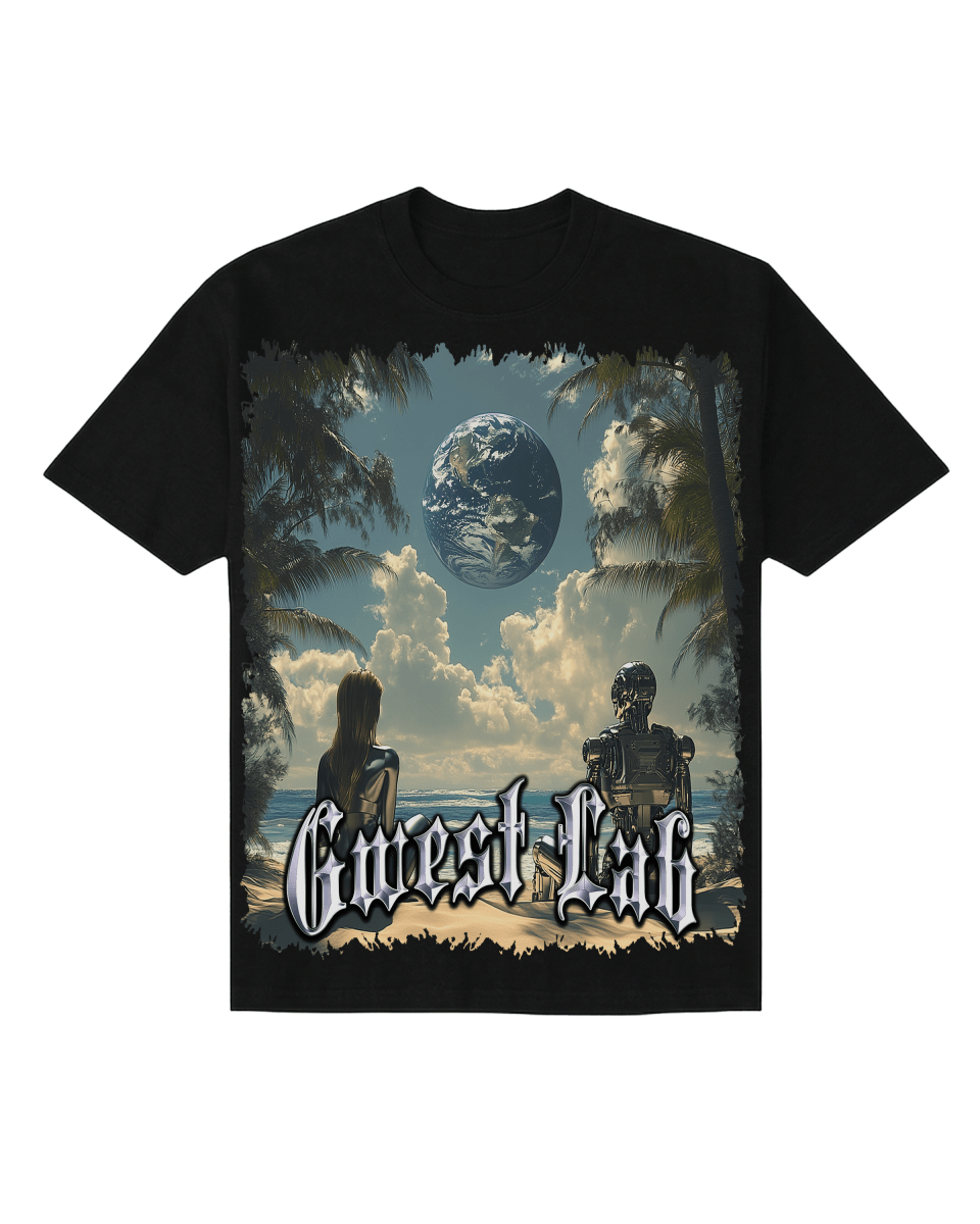 G West Binary Beach Dreams Kids T-Shirt - G West