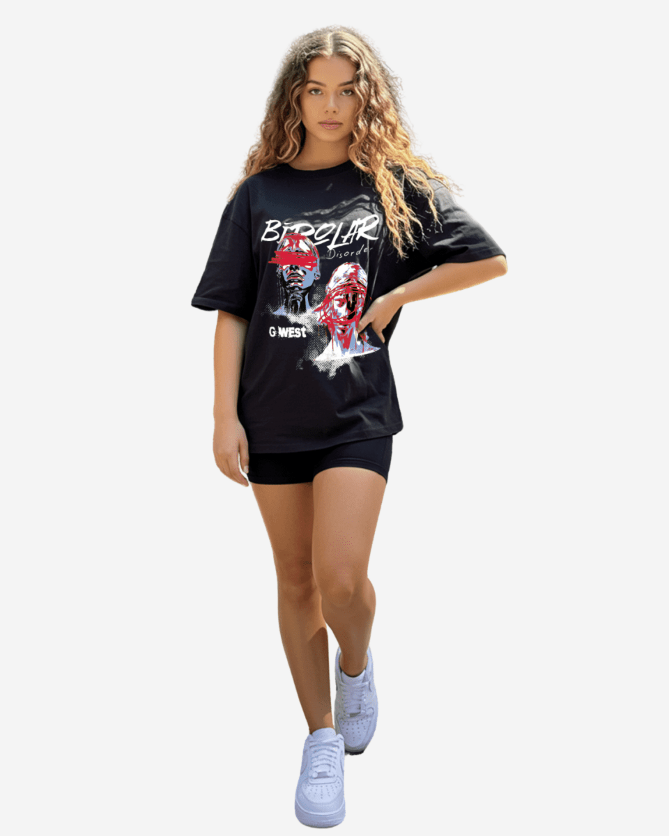 G West Bipolar Oversized Women's T-Shirt - G West