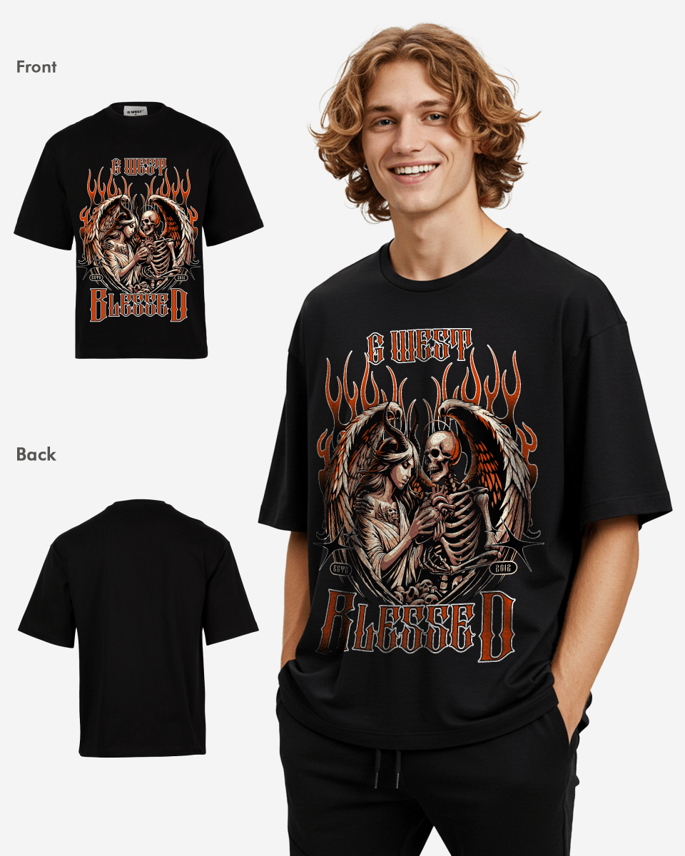G West Blessed Oversized Tee - G West