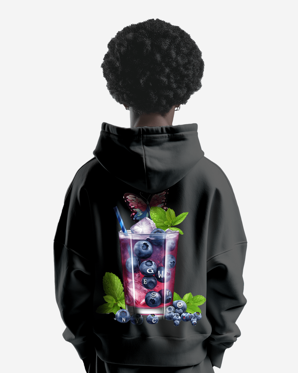 G West Blueberry Mohito Heavy Premium Hoodie - G West