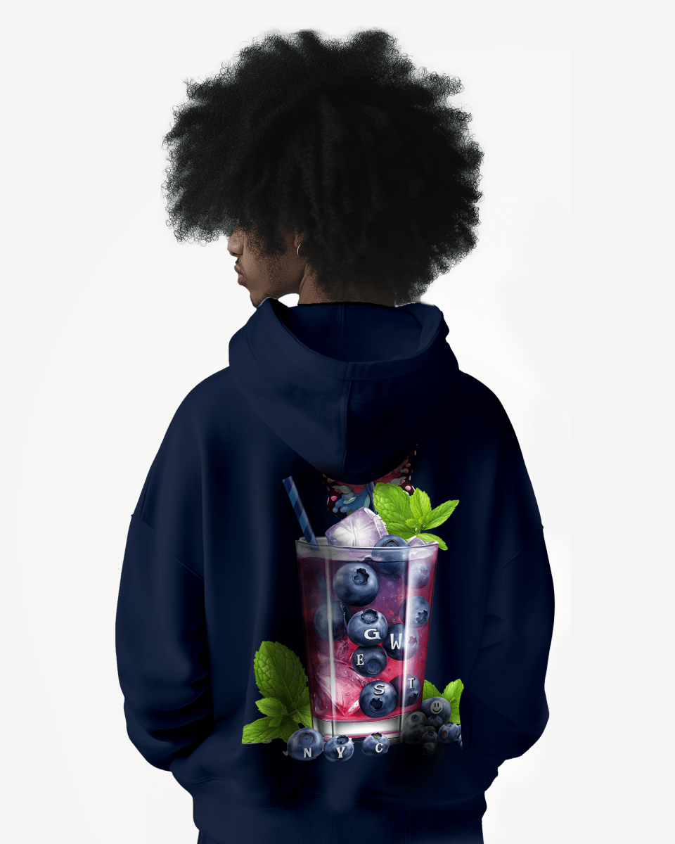 G West Blueberry Mohito Heavy Premium Hoodie - G West