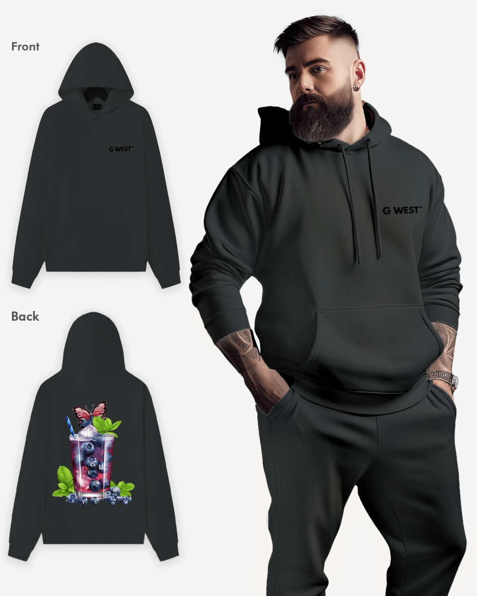 G West Blueberry Mohito Heavy Premium Hoodie - G West
