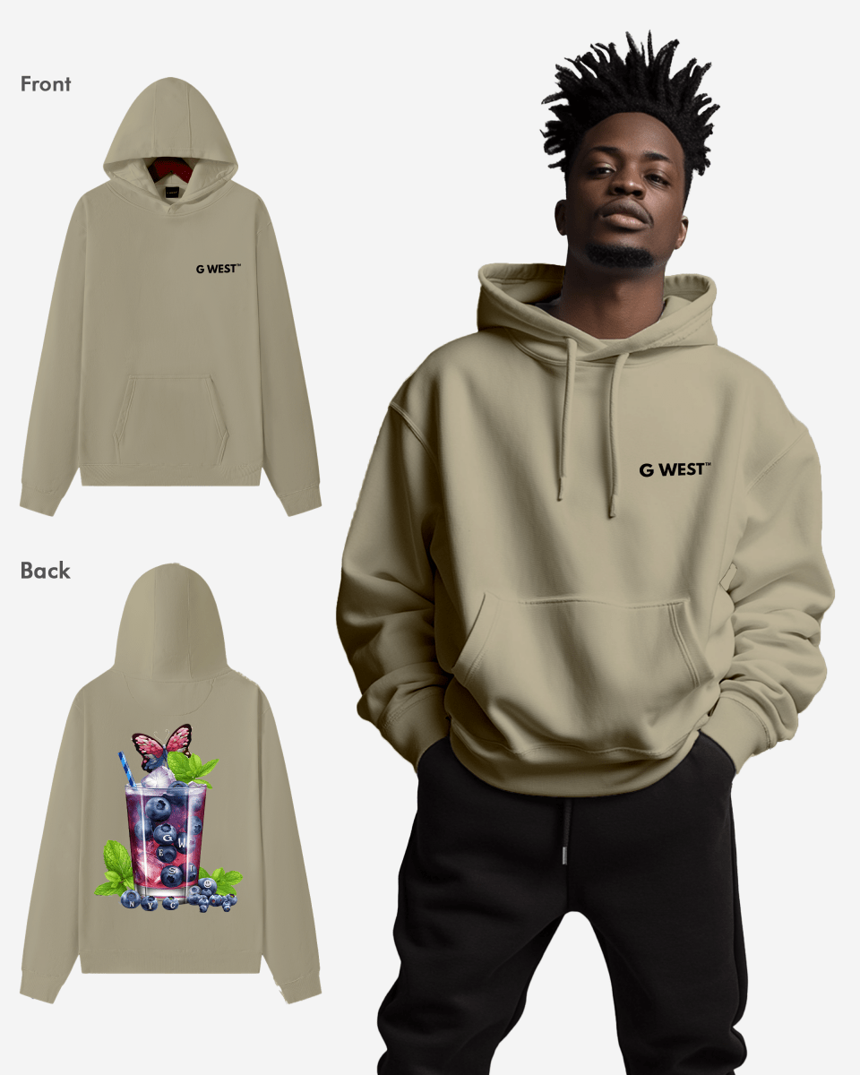 G West Blueberry Mohito Heavy Premium Hoodie - G West