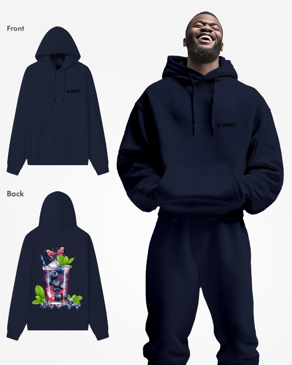 G West Blueberry Mohito Heavy Premium Hoodie - G West