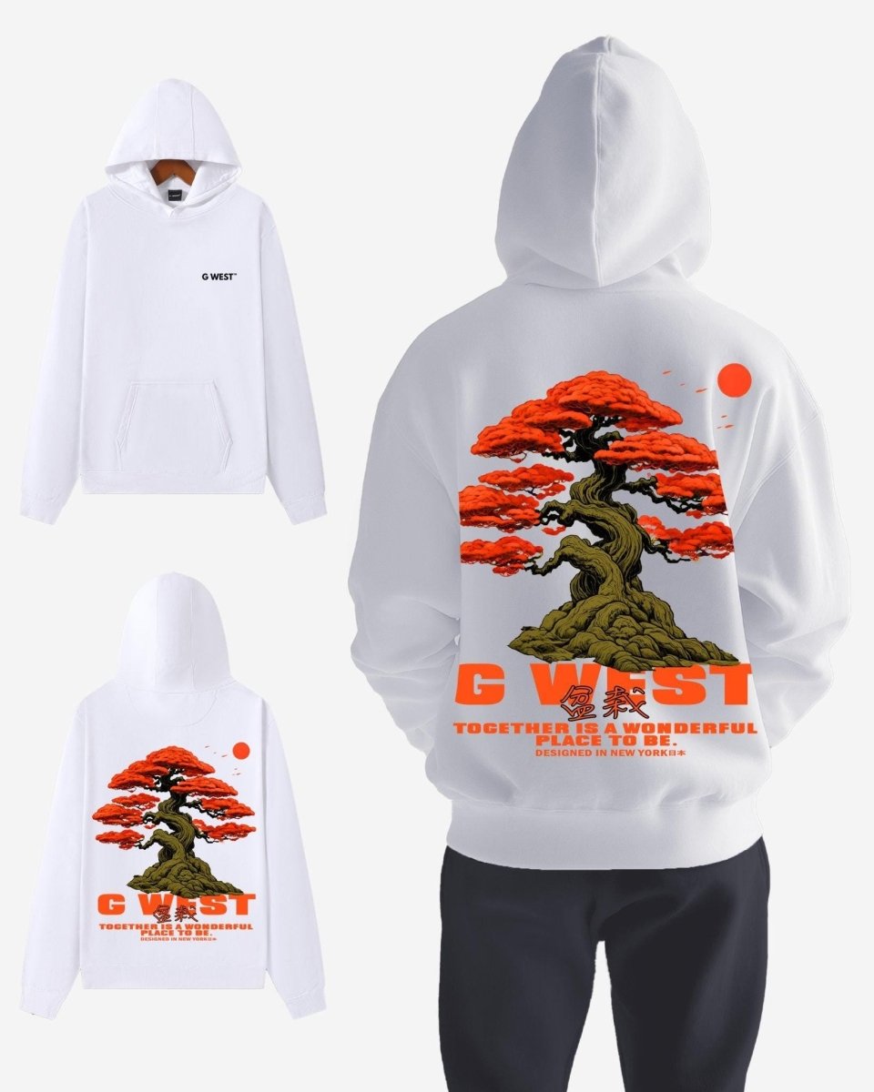 G West Bonsai Tree Oversize Hoodie - G West
