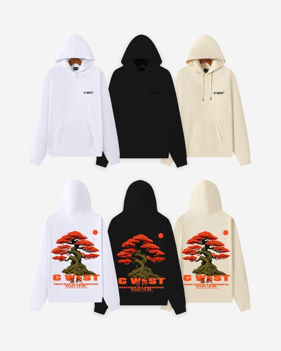 G West Bonsai Tree Oversize Hoodie - G West