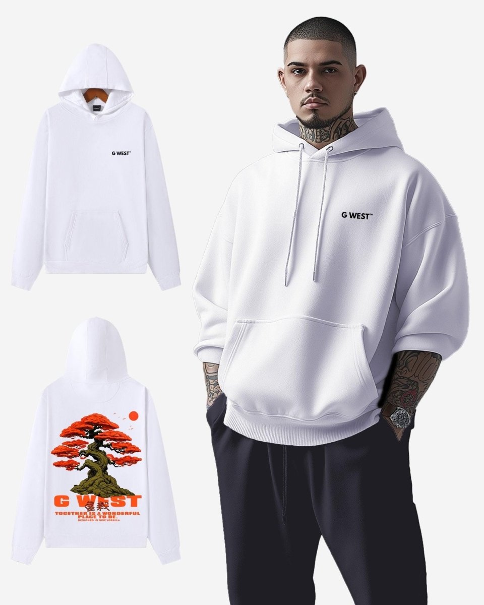 G West Bonsai Tree Oversize Hoodie - G West