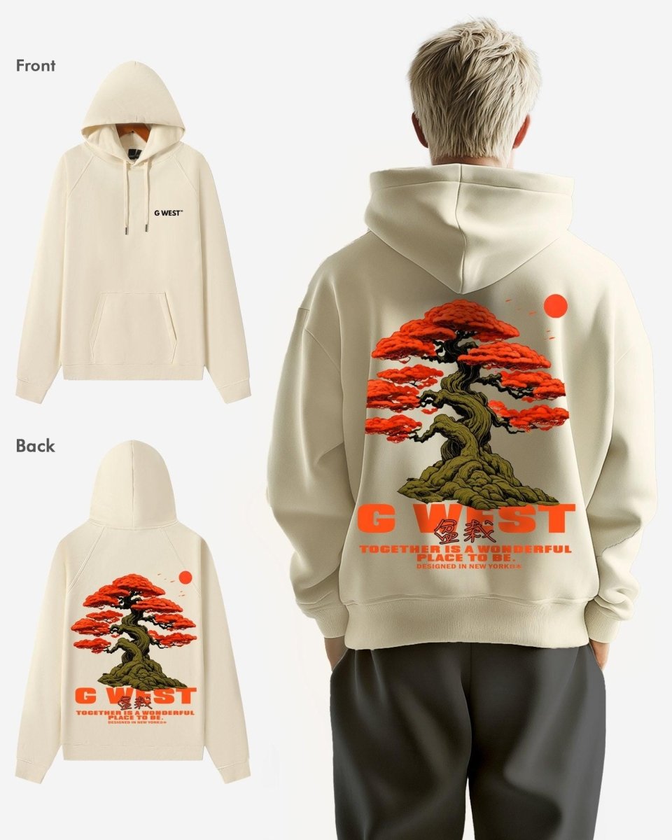 G West Bonsai Tree Oversize Hoodie - G West