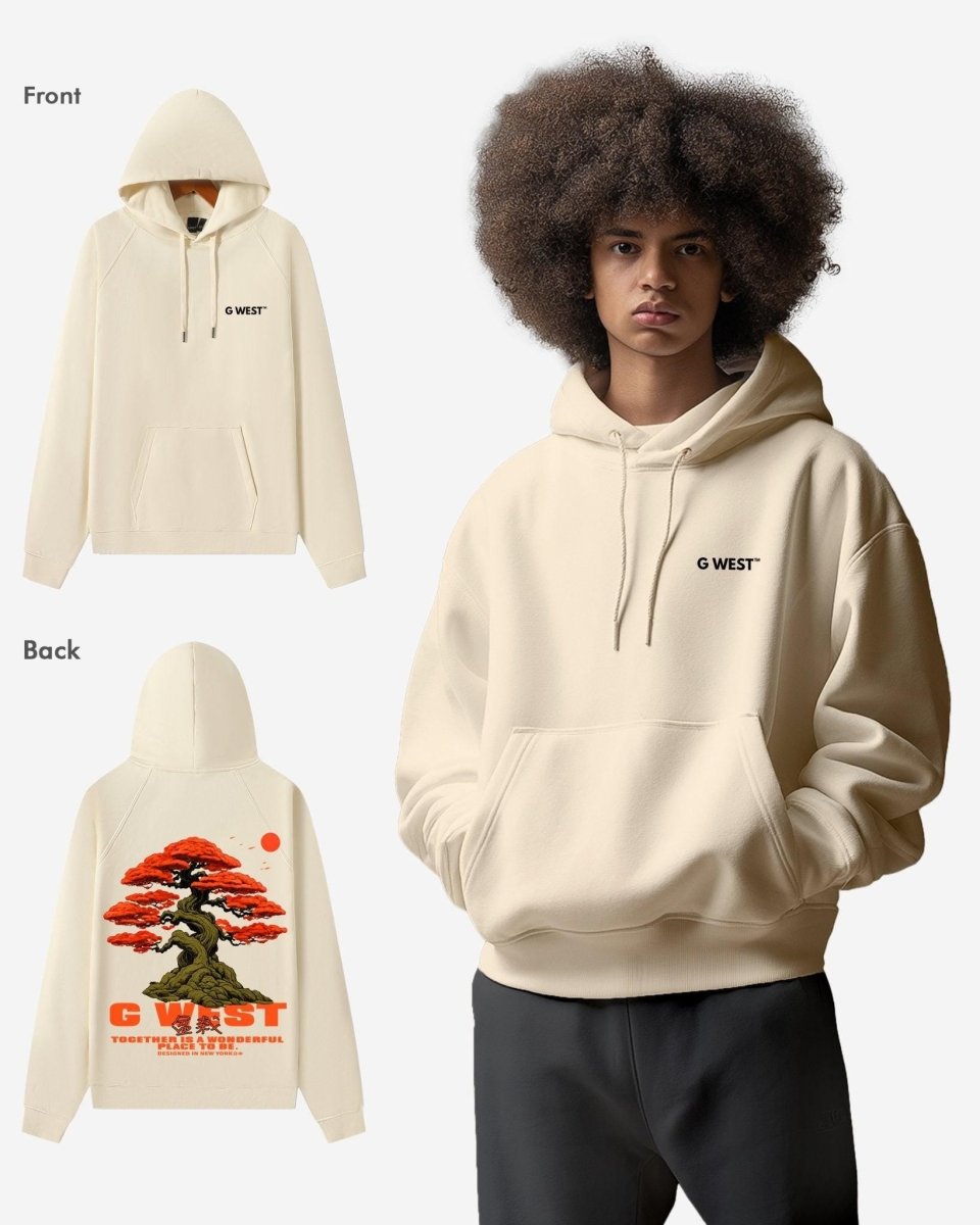 G West Bonsai Tree Oversize Hoodie - G West
