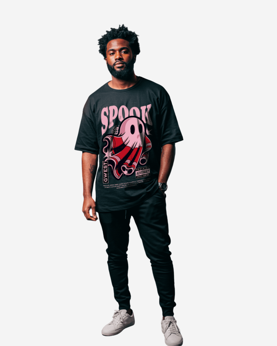 G West Boo But Not Scary Oversized Men's T-Shirt - G West